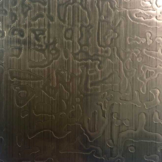 Etched Pattern Embossed Stainless Steel Sheet