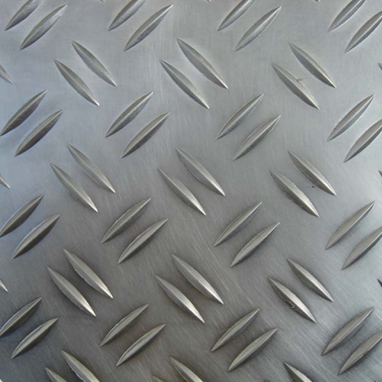 Anti-Skid Stainless Steel Plate Slip Resistant Metal Flooring