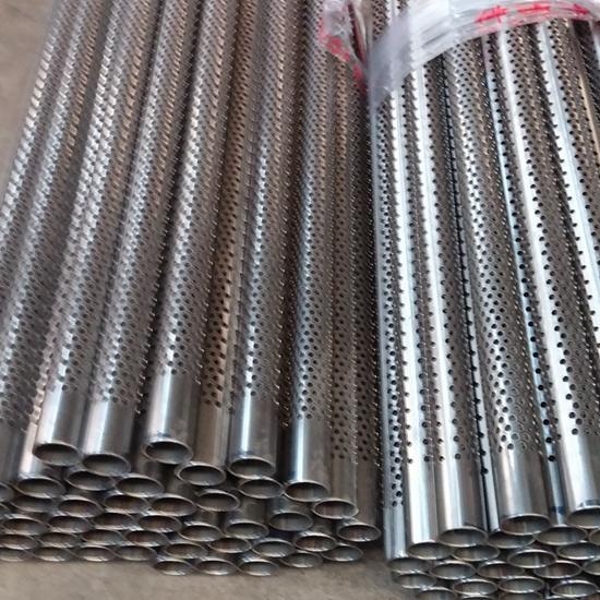 Perforated Stainless Steel Tubes for Water Treatment and Exhaust