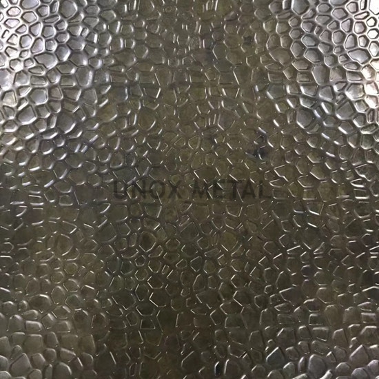 Hammered Stainless Steel Sheet