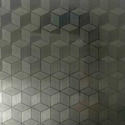 3D Square Pattern Embossed Stainless Steel Sheet
