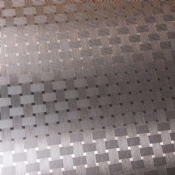 Cross Through Pattern Decoration Stainless Steel Sheets