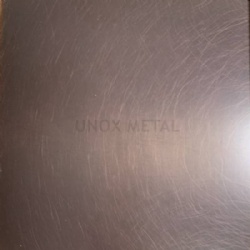 Copper Brush Stainless Steel Sheet