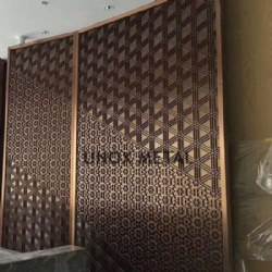 Custom 3D Metal Wall Panels Decorative Screen