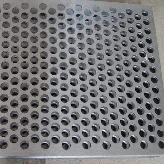 Stainless Steel Perforated Sheet Round Hole