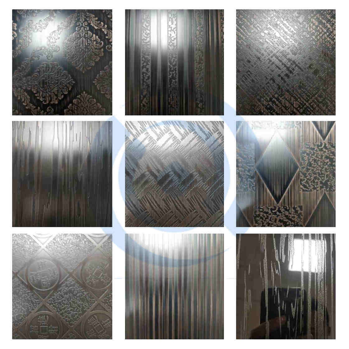 Etching Copper Plate Decoration Stainless Steel Sheets