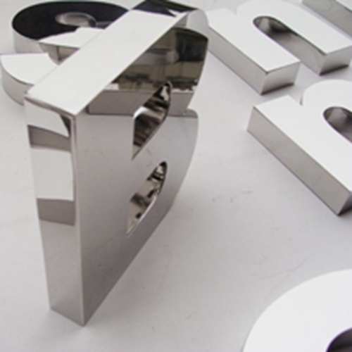 Decorative Stainless Steel Letters and Numbers