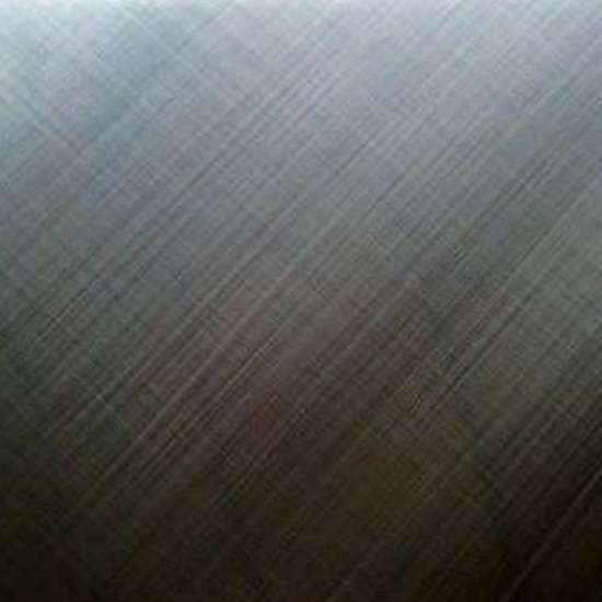 Cross Hairline Brush Stainless Steel Sheet