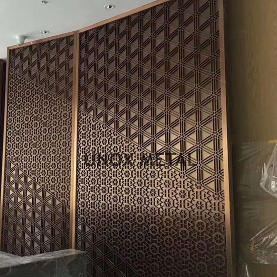 Custom 3D Metal Wall Panels Decorative Screen