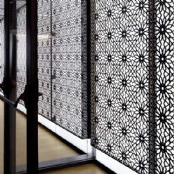 Outdoor Laser Cut Metal Screen Panel Partition