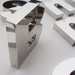 Decorative Stainless Steel Letters and Numbers