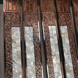 Customized Luxury Door Handle in Copper