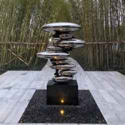 Garden Stainless Steel Sculpture