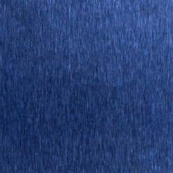 Deep Blue Color Hairline Stainless Steel Sheets